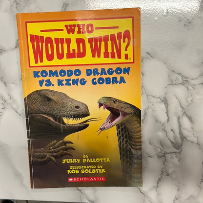 Who Would Win? Komodo Dragon vs. King Cobra