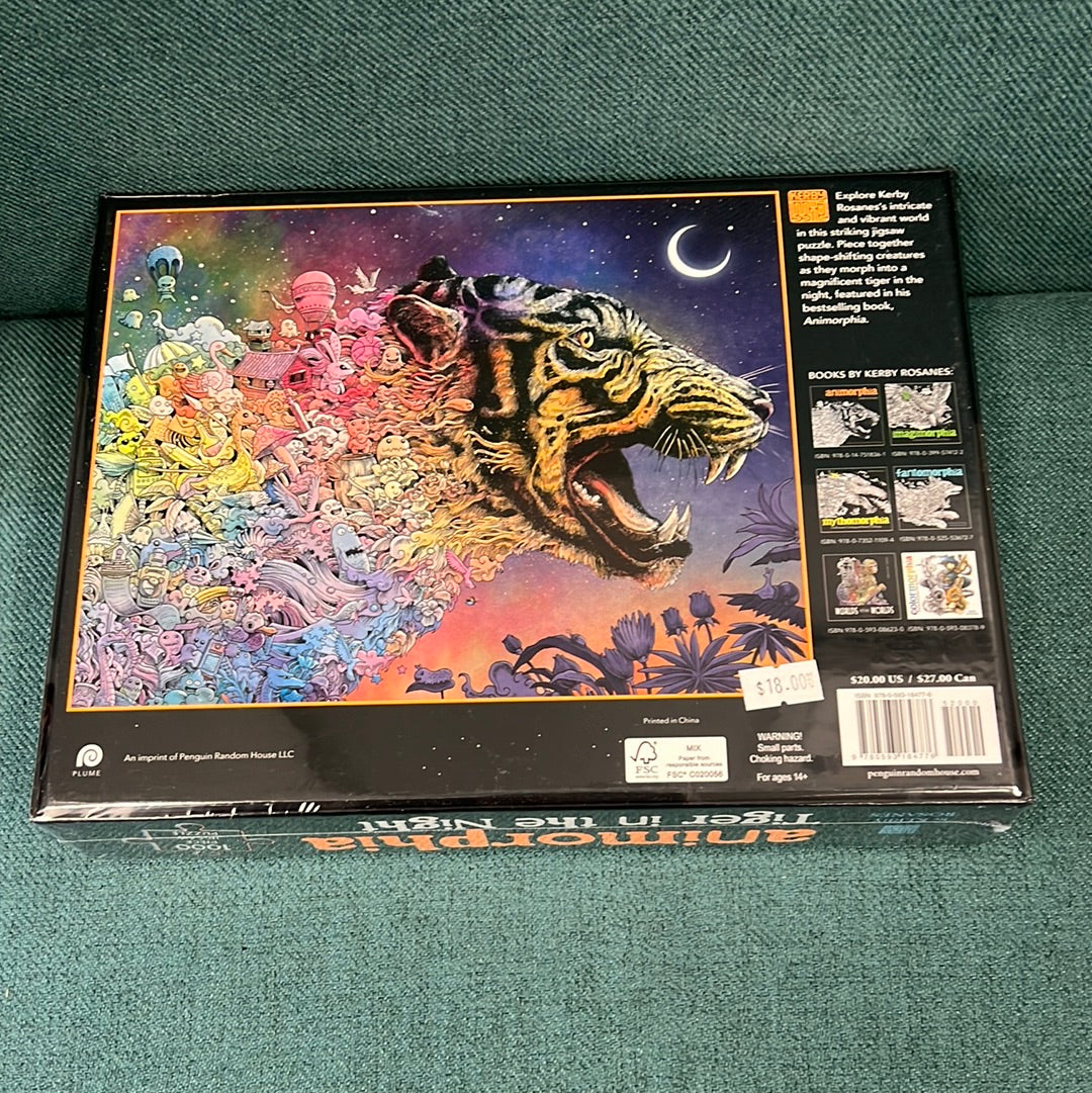Tiger in the Night Puzzle